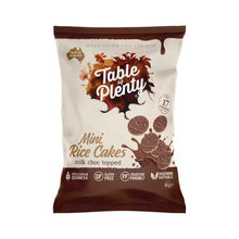 Share Topped Mini Rice Cakes Chocolate