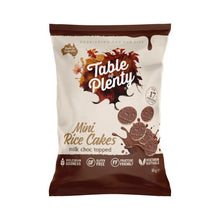 TABLE OF PLENTY SHARE TOPPED MINI RICE CAKES 60G:CHOCOLATE:.:60 GRAM