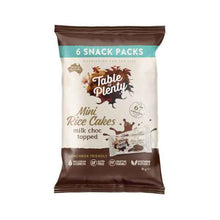 Snack Pack Topped Sweet Mini Rice Cakes:Milk Choc
