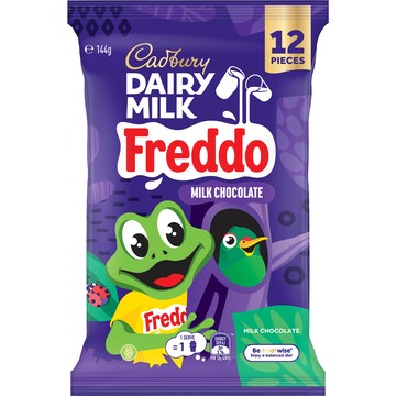 Cadbury Dairy Milk Chocolate Freddo 12 pack 144g