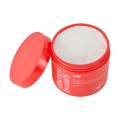 OXX Haircare Cherry Bomb Hydrating Hair Mask 300ml - Cherry and Raspberry Scented