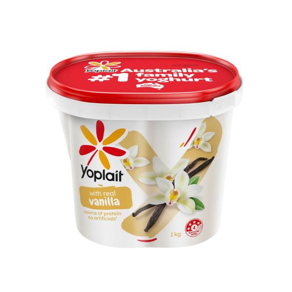YOPLAIT VANILLA YOGHURT 1 KG