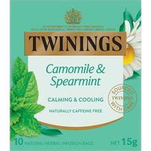 Twinings Camomile & Spearmint Tea Bags 10 pack