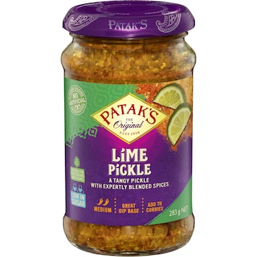 Patak's Lime Pickle Medium 283g