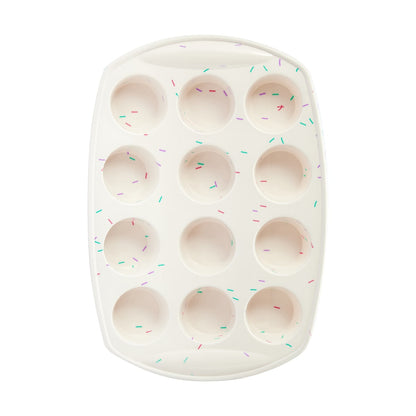 12 Cup Silicone Mini Muffin Pan