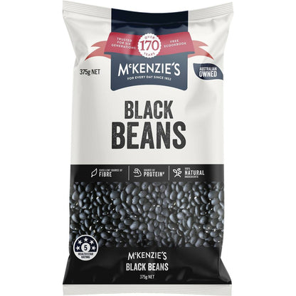 McKenzie's Black Beans 375g