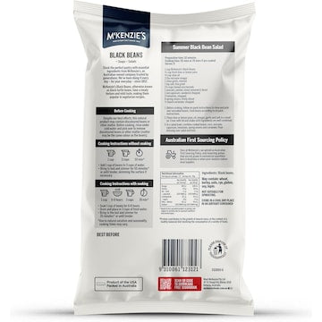 McKenzie's Black Beans 375g
