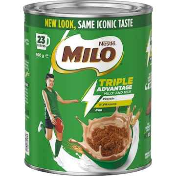 Milo Malt Drinking Chocolate Powder Hot Or Cold 460g