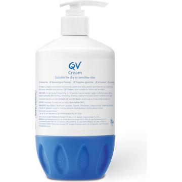 QV Cream Pump 500g