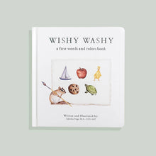 Wishy Washy (Board Book) by Paige Tate A Board Book of First Words and Colors