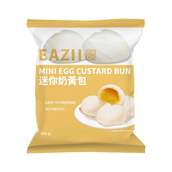 EAZII MINI EGG CUSTARD BUN 405G