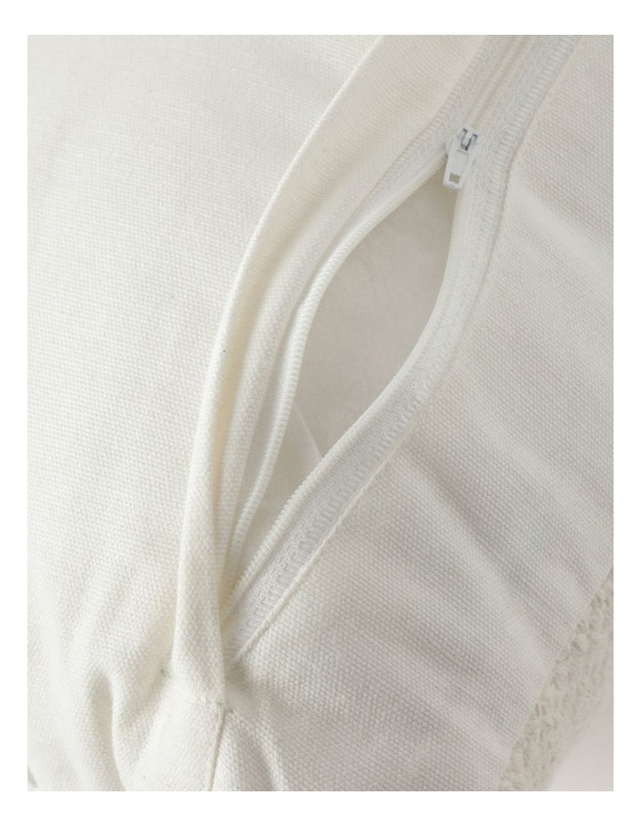 Belongil Cushion in White