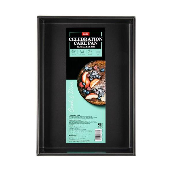COLES CELEBRATION CAKE PAN