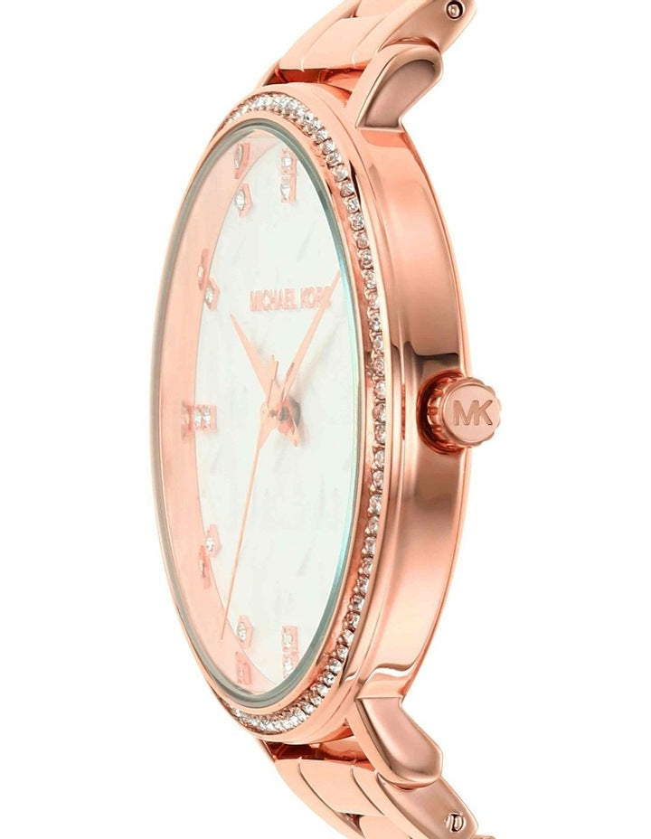 Pyper Analogue Rose Gold Watch MK4594