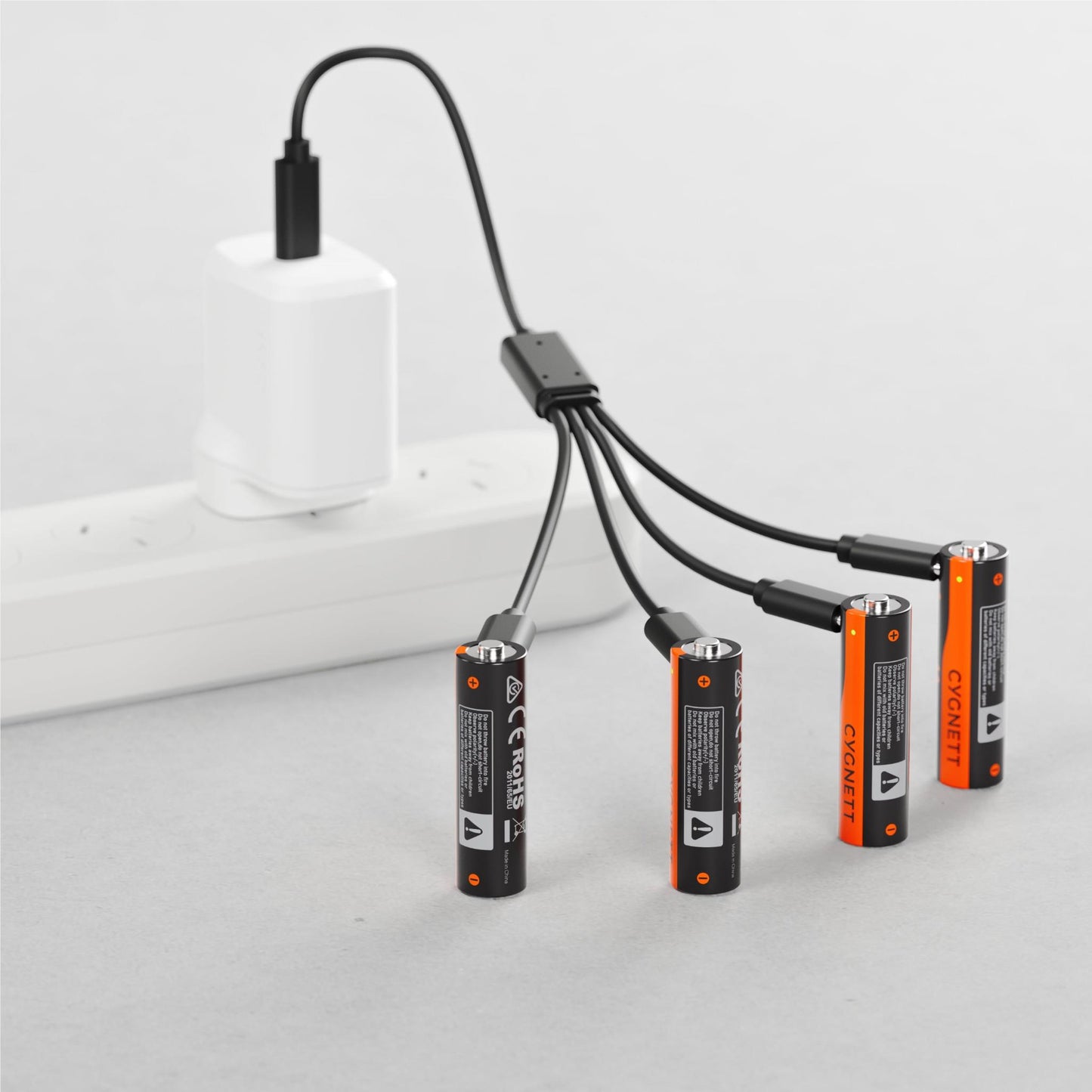 Cygnett AA USB-C Rechargeable Batteries (4 Pack)