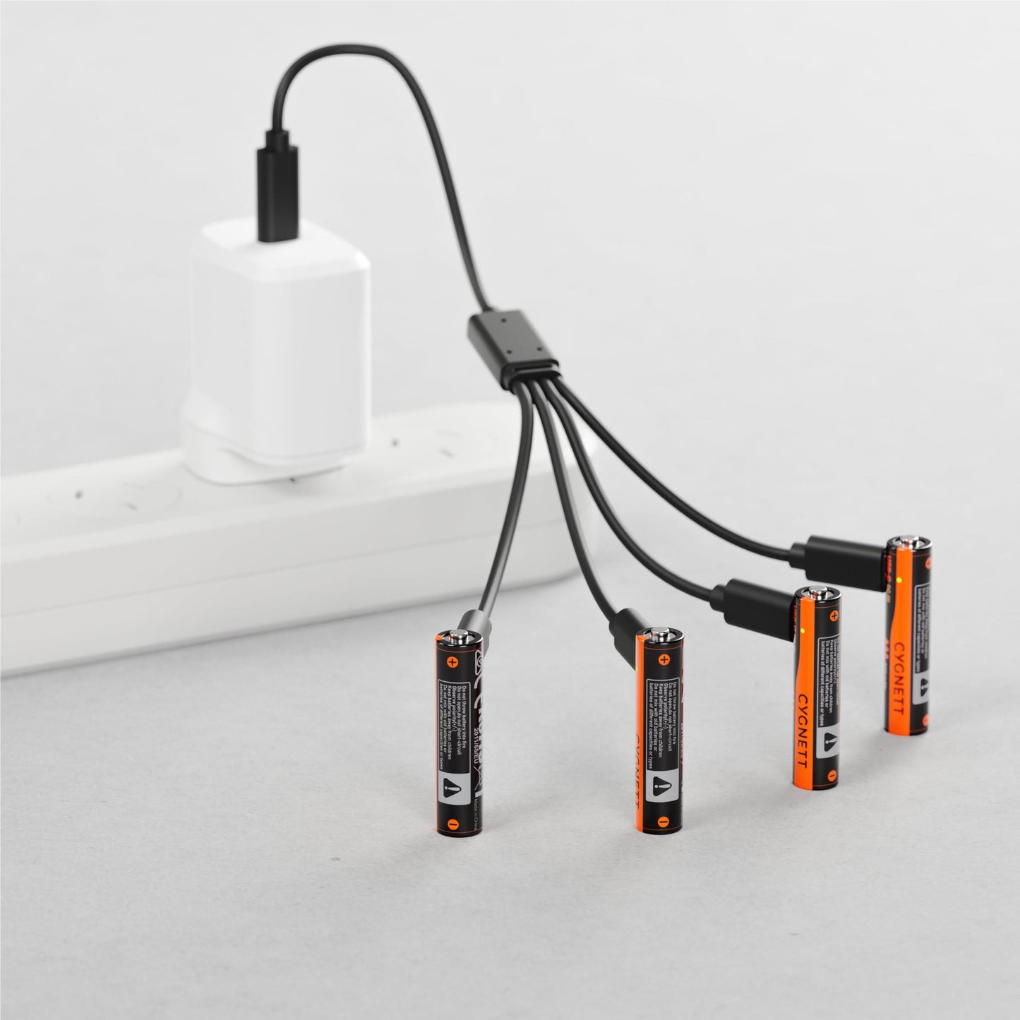 Cygnett AAA USB-C Rechargeable Batteries (4 Pack)