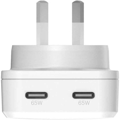 Cygnett ChargePlus Dual USB-C Slim Wall Charger 65W