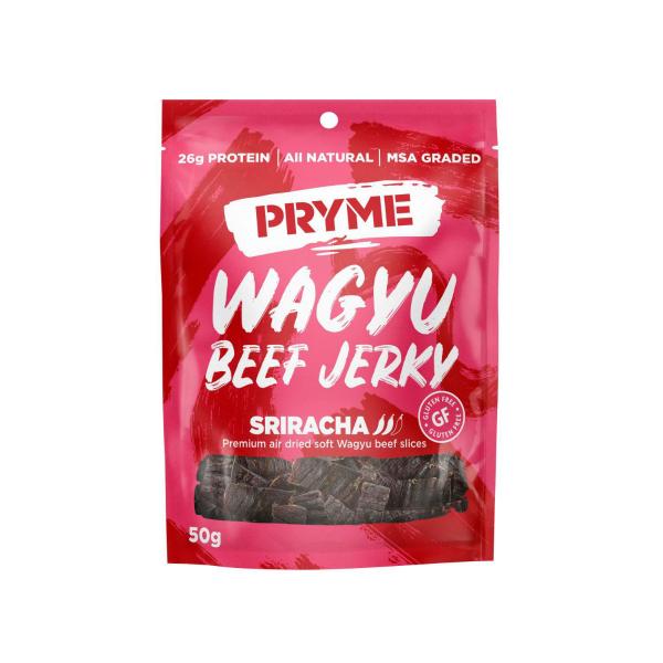 PRYME WAGYU BEEF JERKY SRIRACHA 50G
