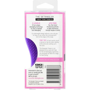 The Detangler Classic Hair Brush each
