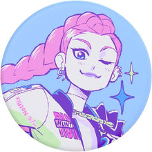 KPop Demon Hunters x PopSockets PopTop Adhesive and Chain Lite (Huntrix Rumi)