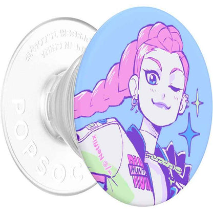 KPop Demon Hunters x PopSockets PopTop Adhesive and Chain Lite (Huntrix Rumi)