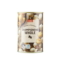COLES CHAMPIGNONS WHOLE 425G