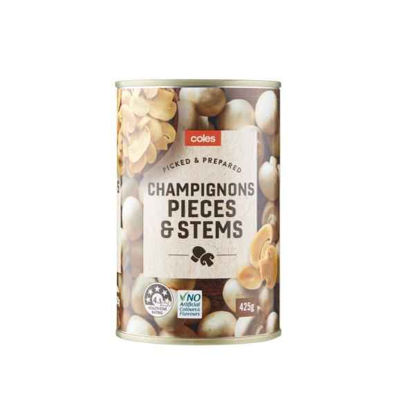 Champignons Pieces & Stems