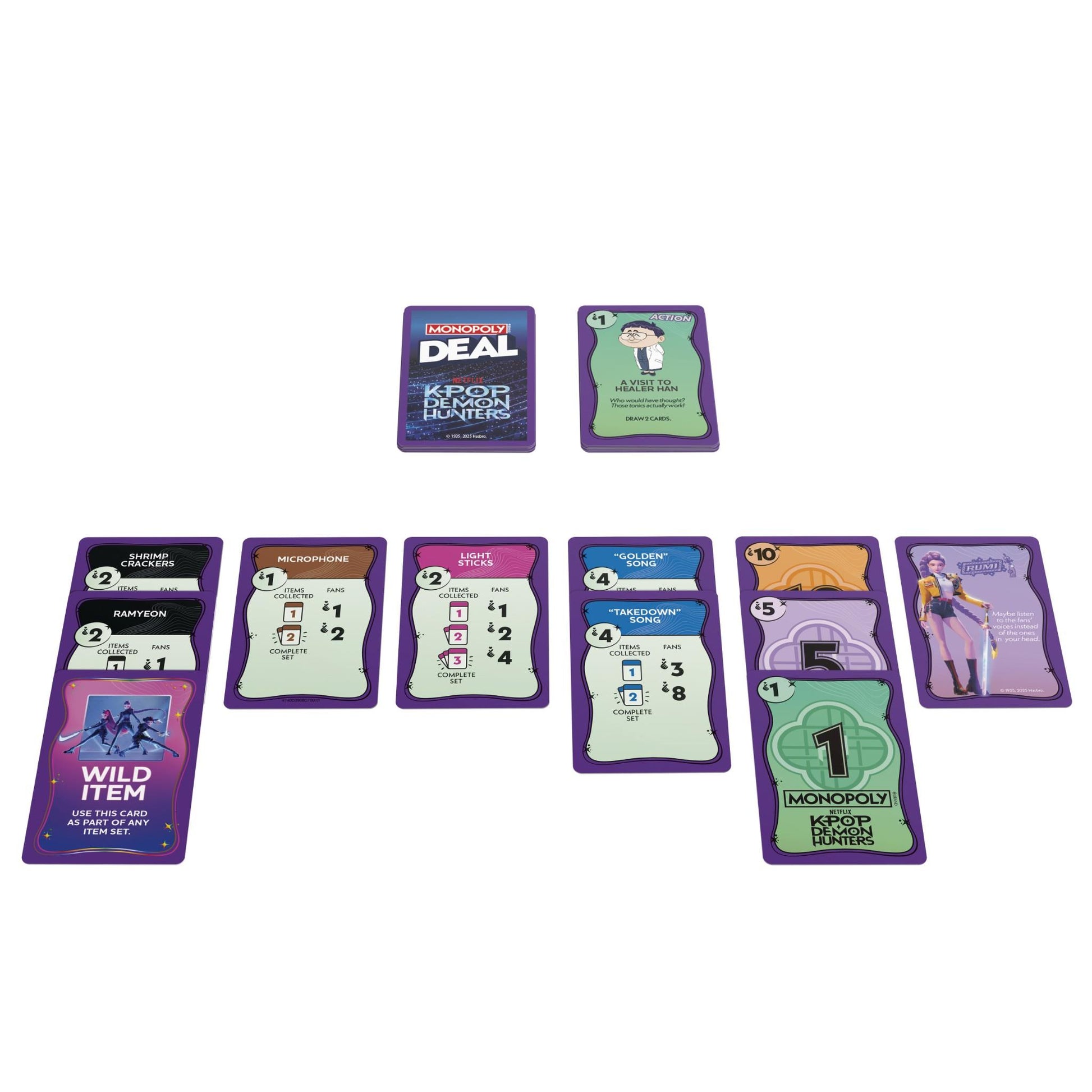 KPop Demon Hunters - Monopoly Deal