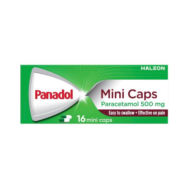Paracetamol Pain Relief Mini Capsules