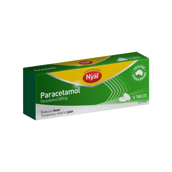 NYAL PARACETAMOL TABLETS 16PK