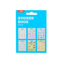 COLES STICKER BOOK
