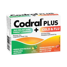 CODRAL PLUS COLD & FLU + LOZENGE COMBO KIT 32PK