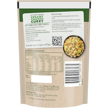 Continental Recipe Base Creamy Chicken Curry 30g