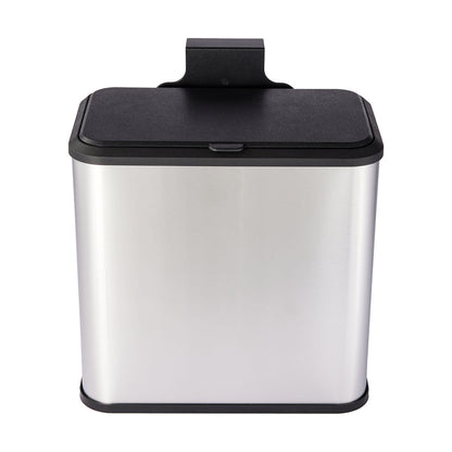 5L Stainless Steel Over Door Bin