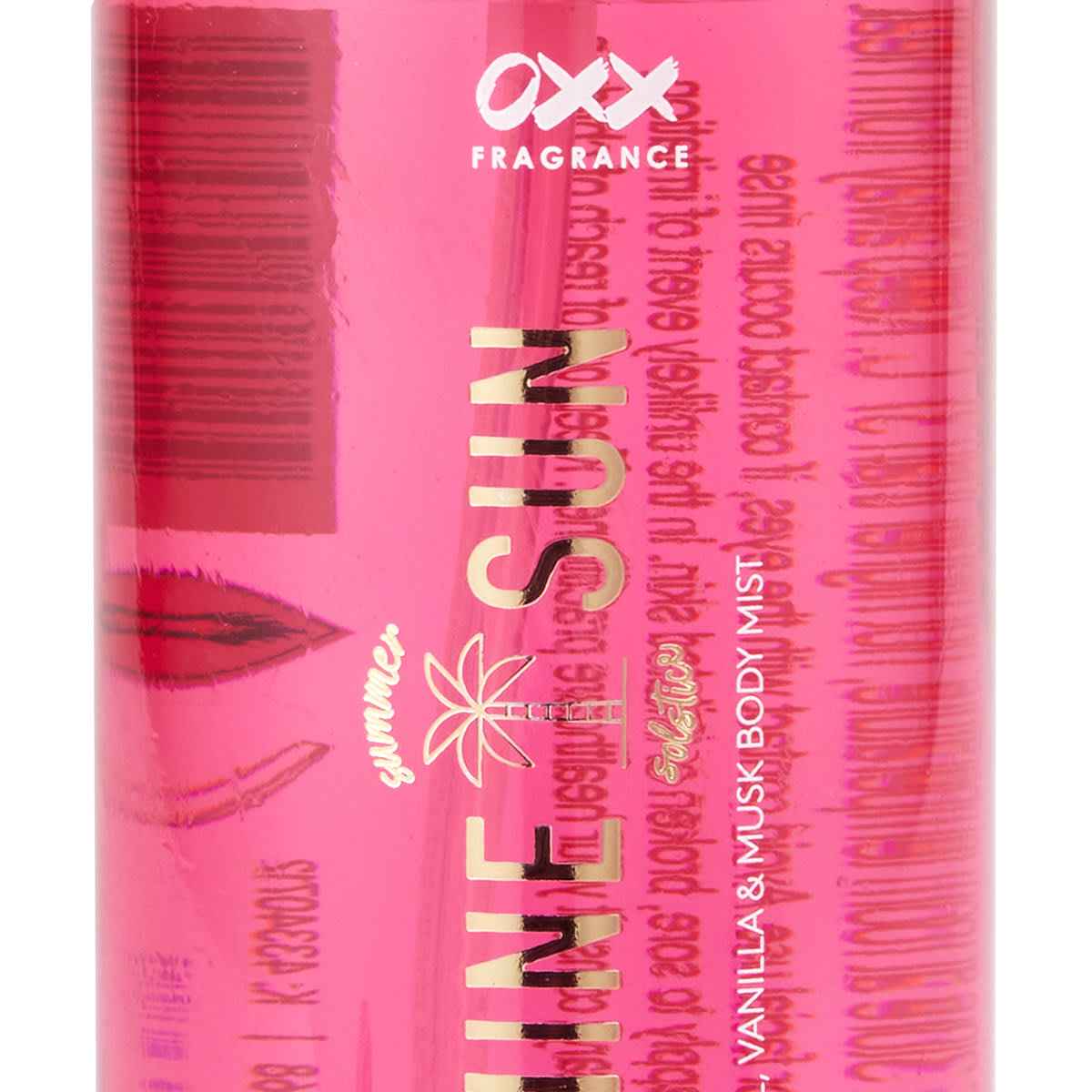 OXX Fragrance Jasmine Sun Summer Solstice Body Mist - Floral, Vanilla and Musk