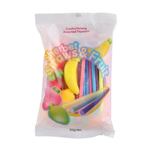 Sherbet Straws & Fruit 170g