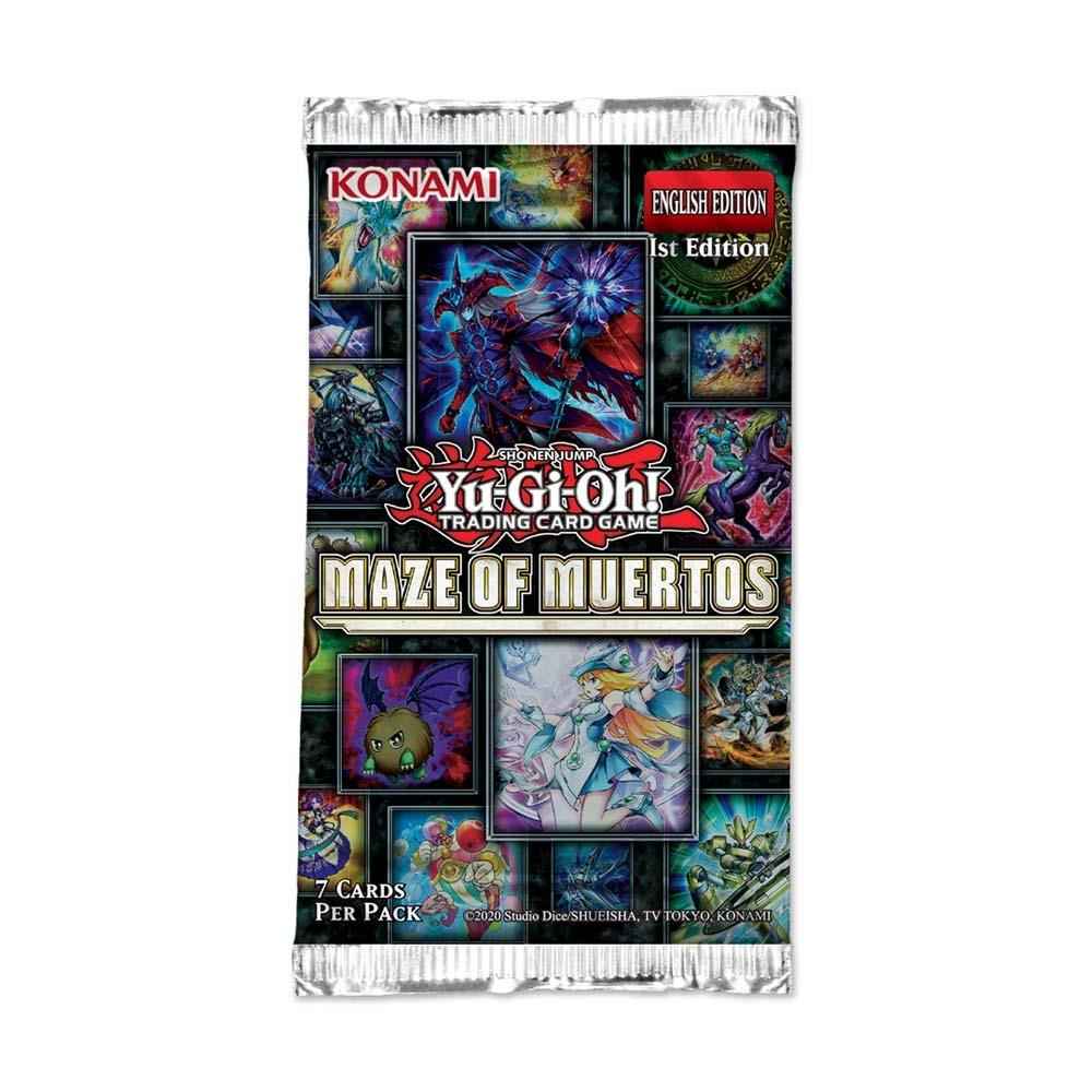 Yu-Gi-Oh! Trading Card Game - Maze Of Muertos - 7 x Card Booster