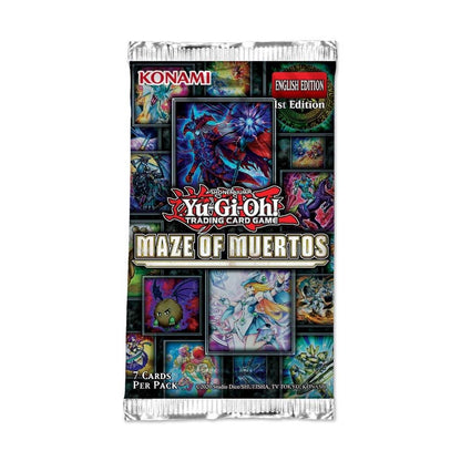 Yu-Gi-Oh! Trading Card Game - Maze Of Muertos - 7 x Card Booster