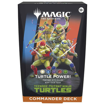 Magic The Gathering Trading Card Game - Teenage Mutant Ninja Turtles Commander Deck