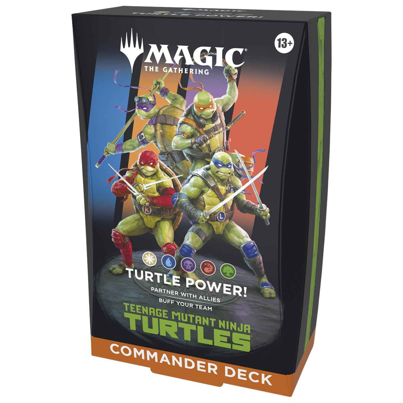 Magic The Gathering Trading Card Game - Teenage Mutant Ninja Turtles Commander Deck