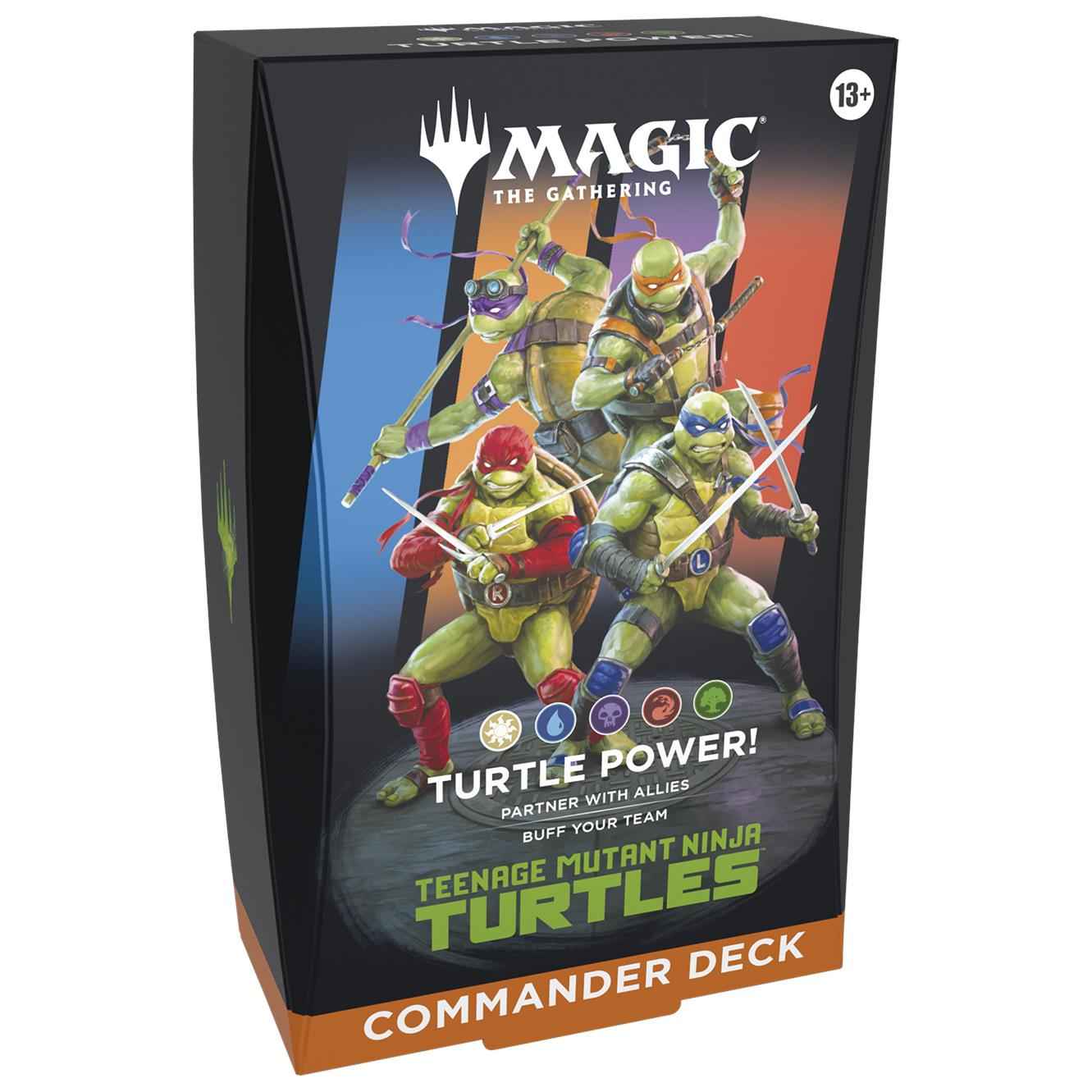 Magic The Gathering Trading Card Game - Teenage Mutant Ninja Turtles Commander Deck