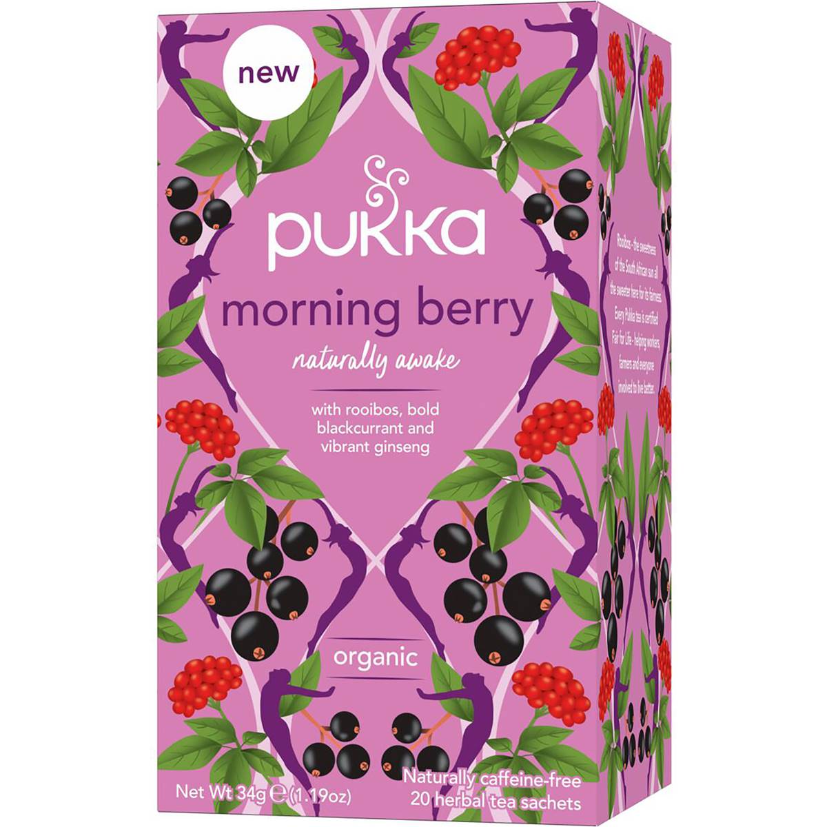Pukka Morning Berry Tea Bags 20 pack