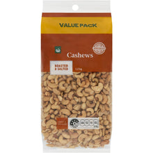 Woolworths Cashews Roasted & Salted 1.2kg
