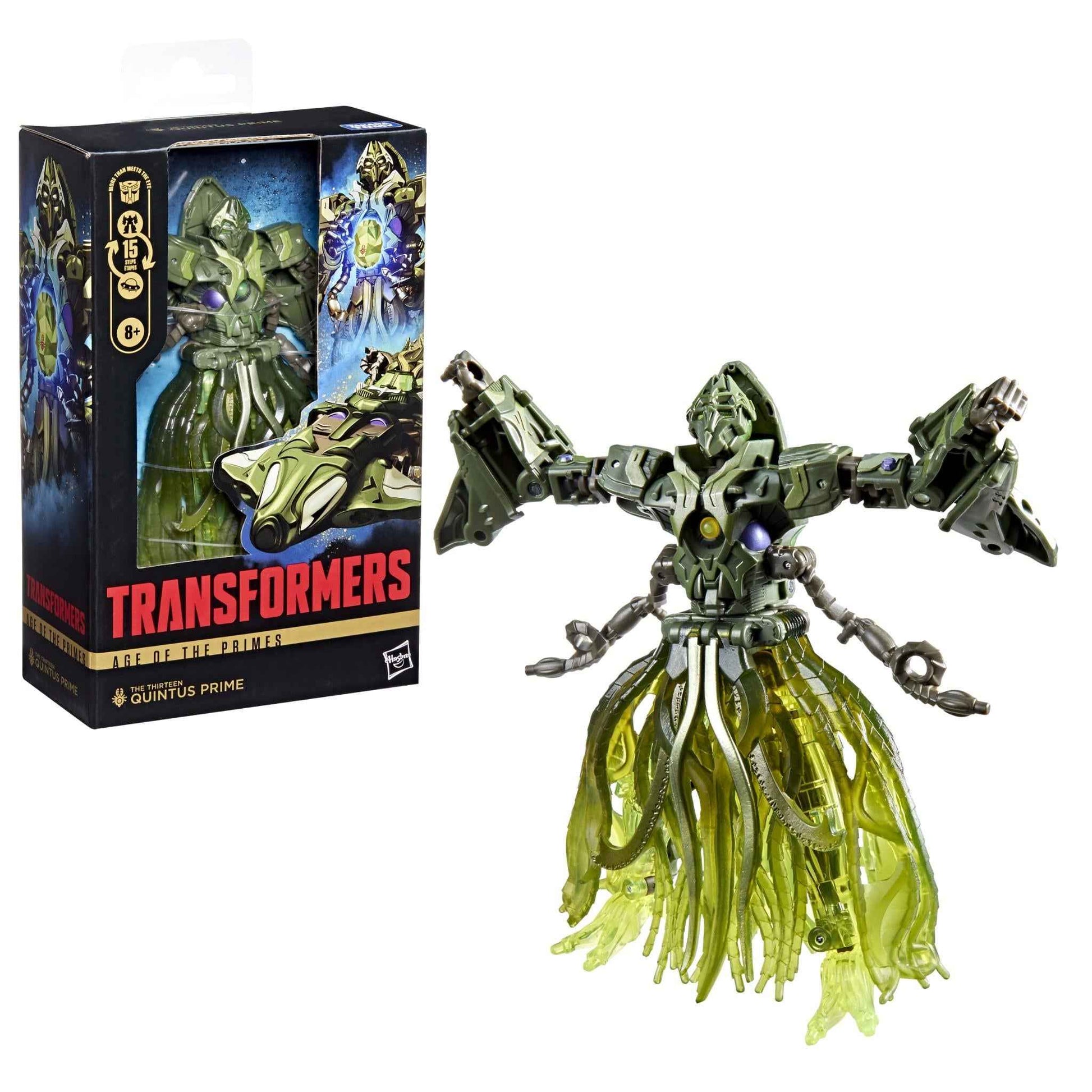 Transformers - Age of the Primes Deluxe Class The Thirteen Quintus Prime Figure