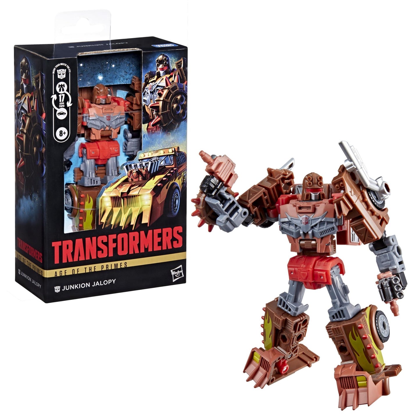 Transformers - Age of the Primes Deluxe Class Junkion Jalopy Figure