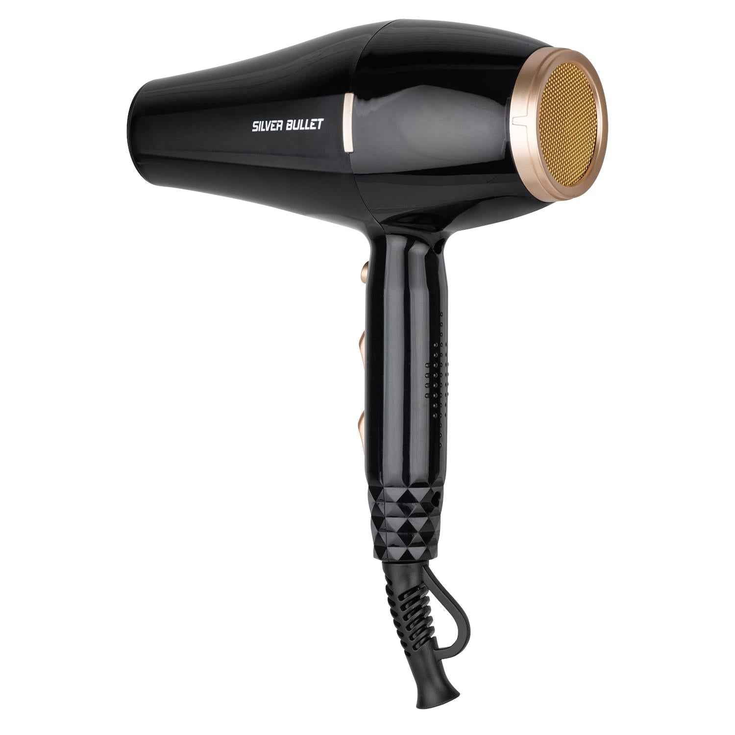 Silver Bullet Powerline Hair Dryer (Black)
