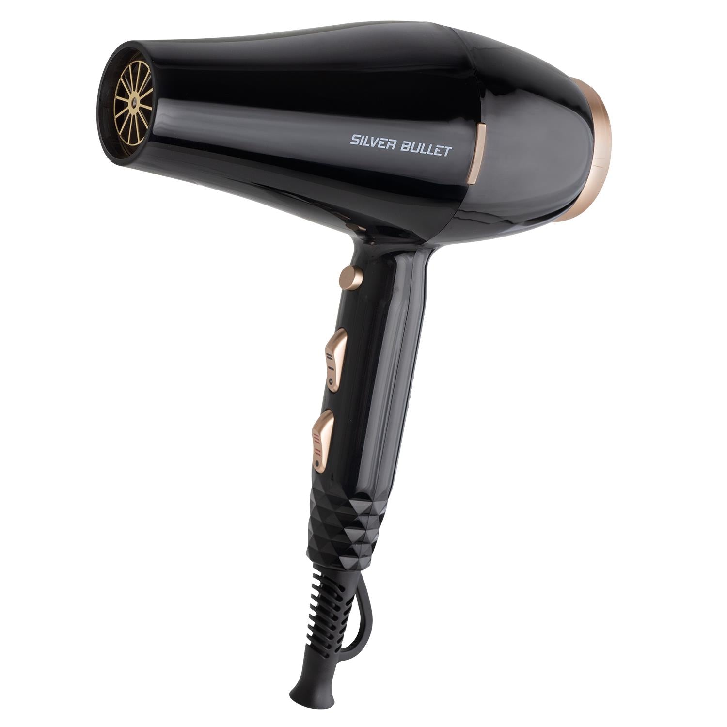 Silver Bullet Powerline Hair Dryer (Black)