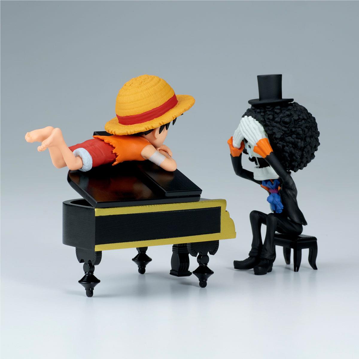 One Piece -  Monkey D. Luffy & Brook - Log Stories Figure