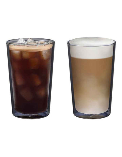 Double Wall Thermal Glasses 490ml 2 Pack