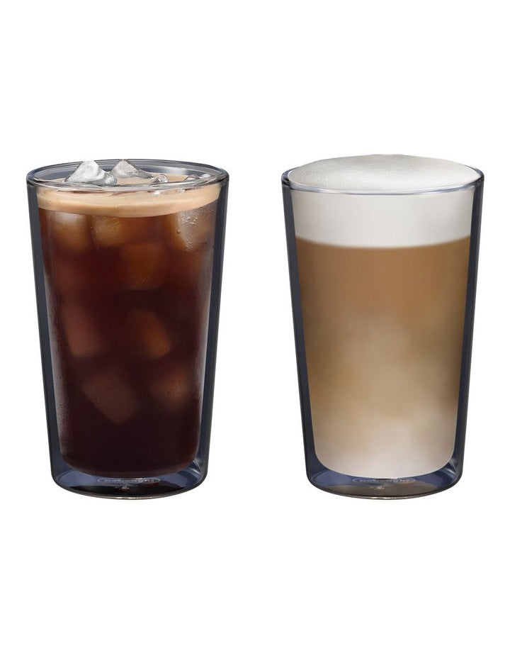 Double Wall Thermal Glasses 490ml 2 Pack